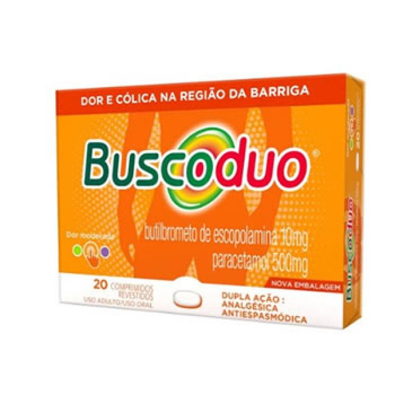 BUSCODUO COM 20 COMPRIMIDOS