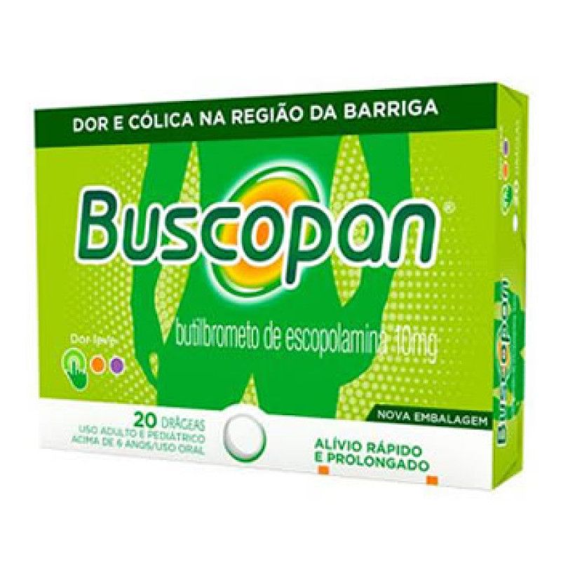 BUSCOPAM COM COMPOSTO 20 DRÁGEAS 