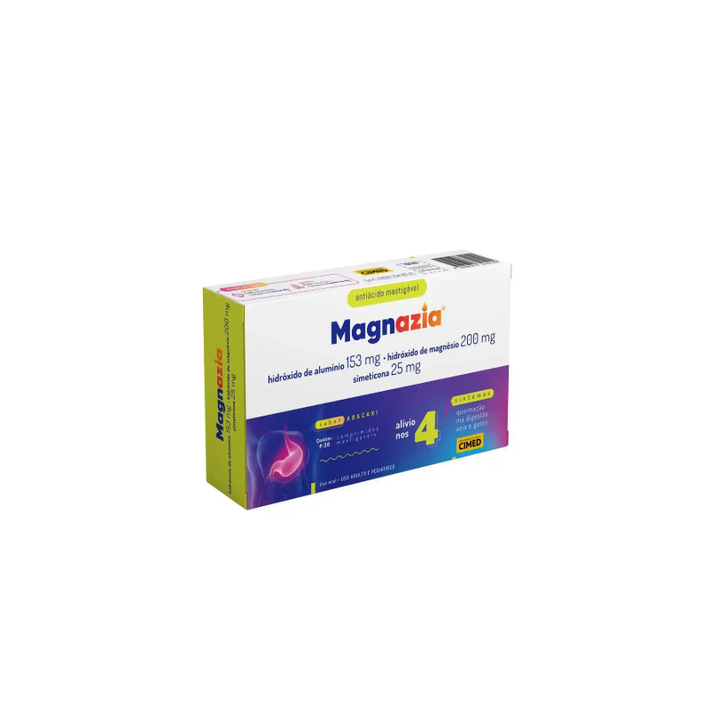MAGNAZIA COM 30 COMPRIMIDOS MASTIGAVIES 