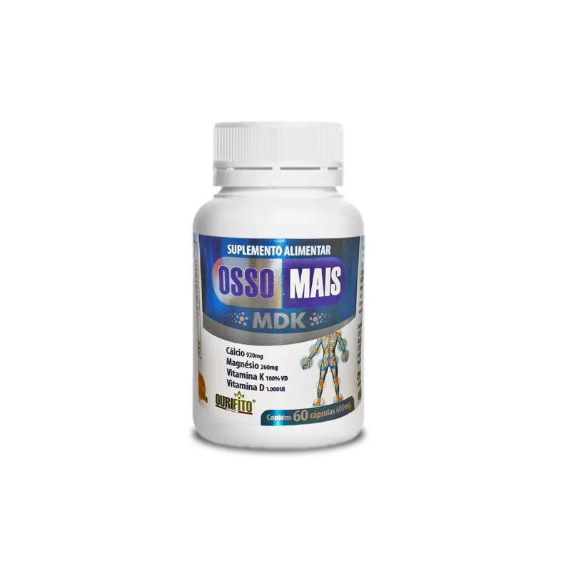 OSSO MAIS MDK COM 60 CAPSULAS