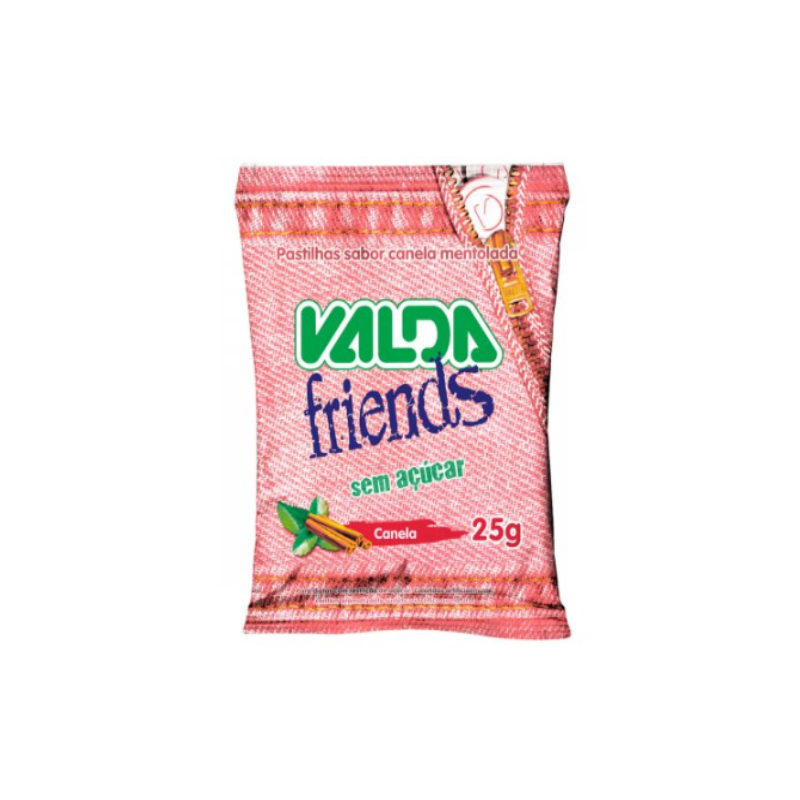 PASTILHA VALDA FRIENDS CANELA 25G