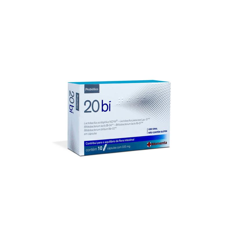 20 BI COM 10 CÁPSULAS