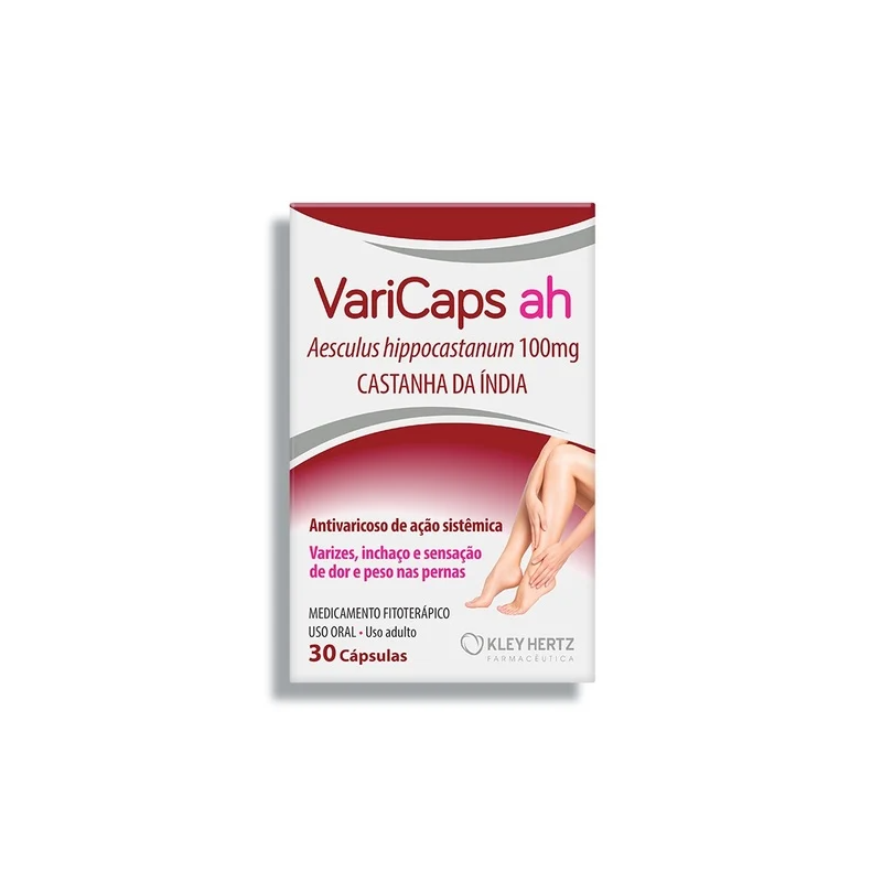 VARICAPS AH 100MG COM 30 CAPSULAS