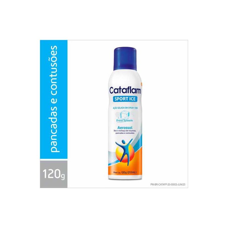 CATAFLAM AEROSSOL SPORT ICE 120 GRAMAS-NOVARTIS-