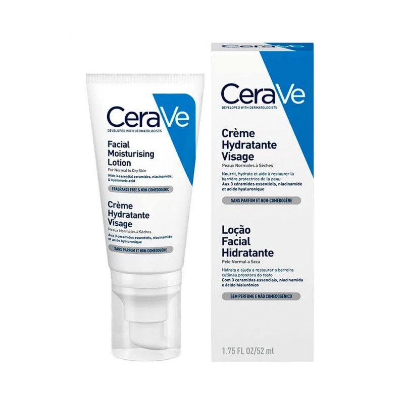 CERAVE LOÇÃO FACIAL HIDRATANTE 52ML