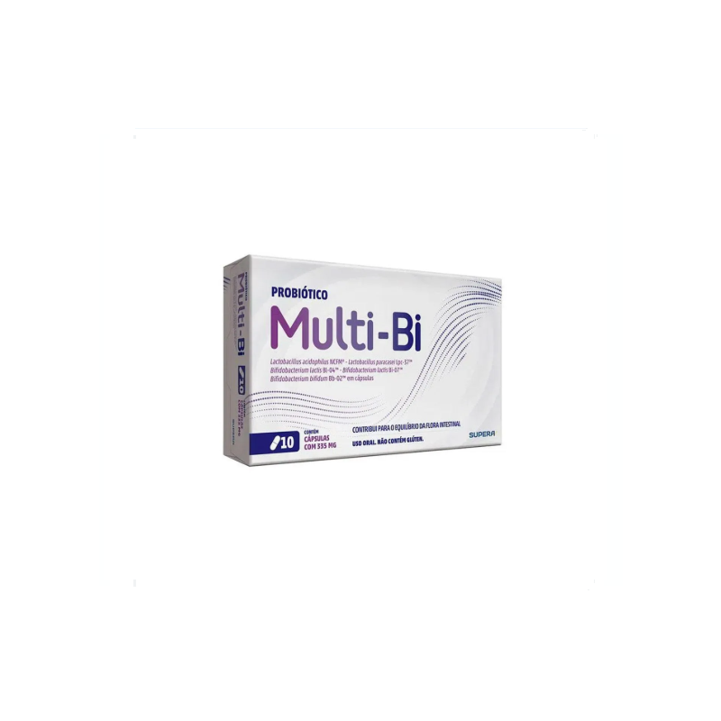 MULTI-BI COM 10 CAPSULAS  495mg bl 10 cap