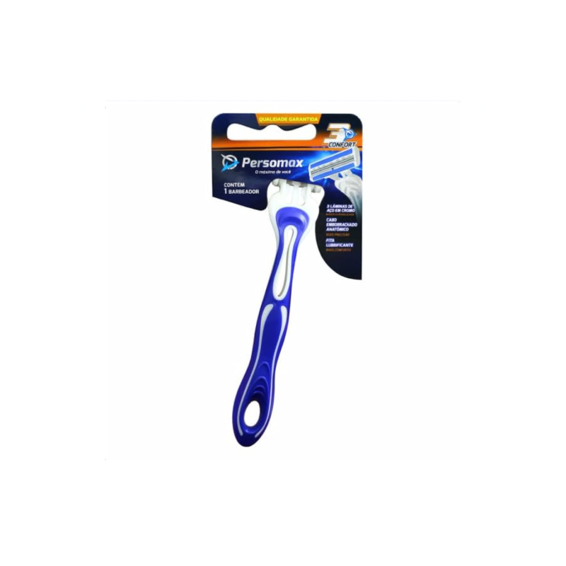 APARELHO BARBEAR PERSORMAX 3 CONFORT AZUL