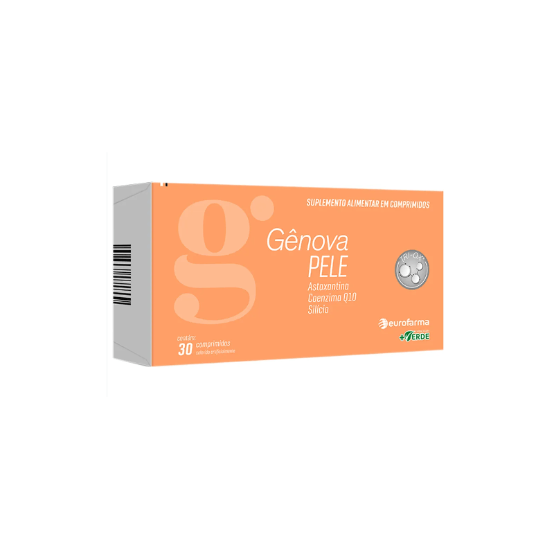 GENOVA PELE COM 30 COMPRIMIDOS EUROFARMA 
