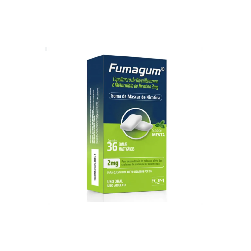 FUMAGUM 2MG COM 36 GOMAS MASTIGAVEIS