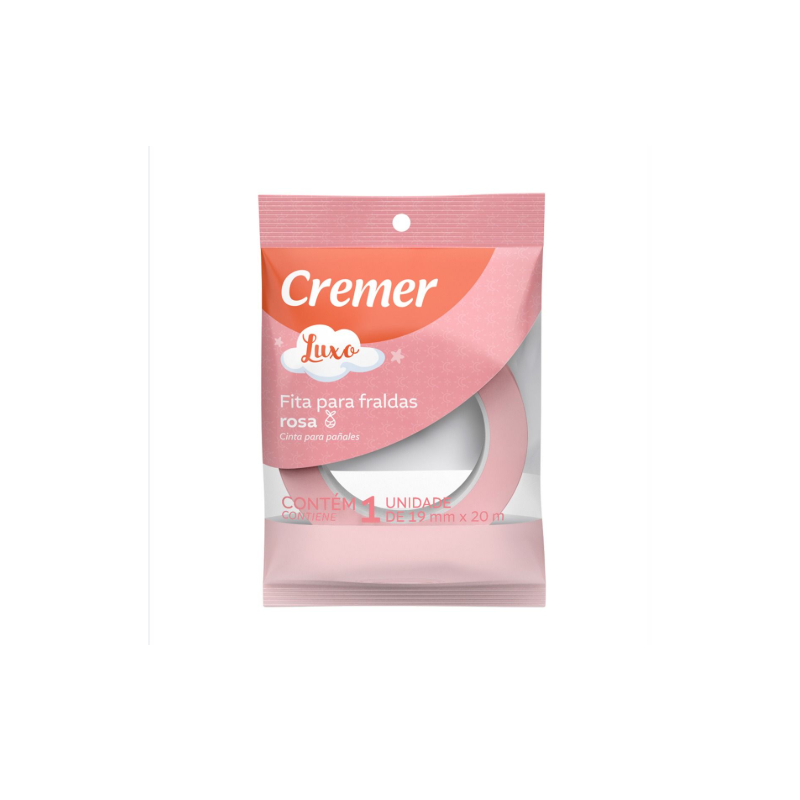 FITA ADESIVA CREMER ROSA