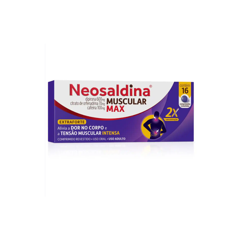 NEOSALDINA MUSCULAR MAX 16 COMPRIMIDOS