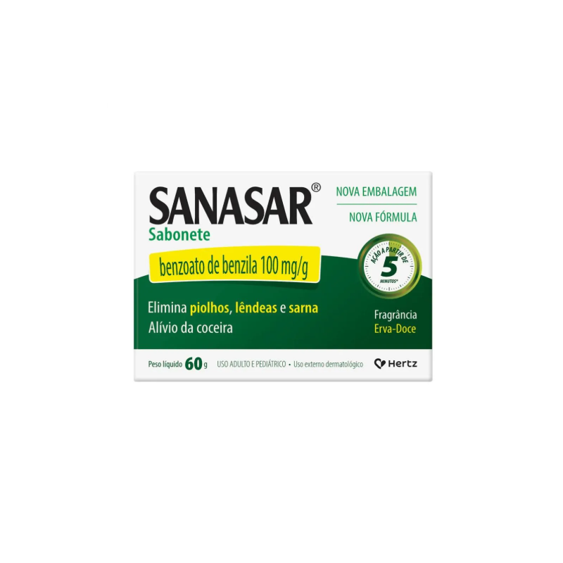 SANASAR SABONETE 100MG 60G