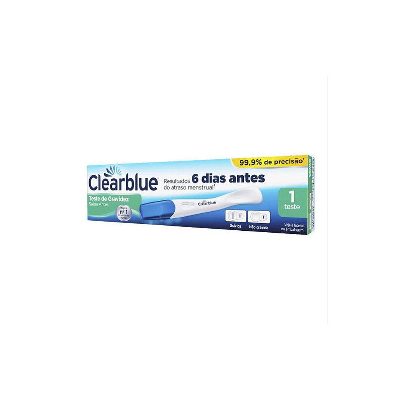 TESTE DE GRAVIDEZ CLEARBLUE SAIBA ANTES