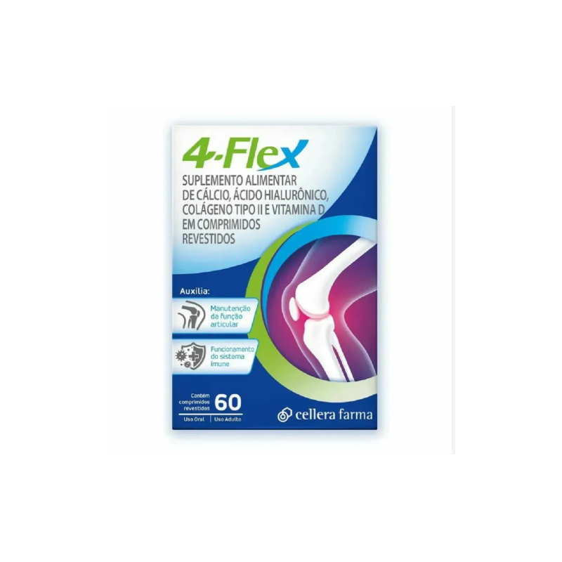 4FLEX COM 60 COMPRIMIDOS REVESTIDOS