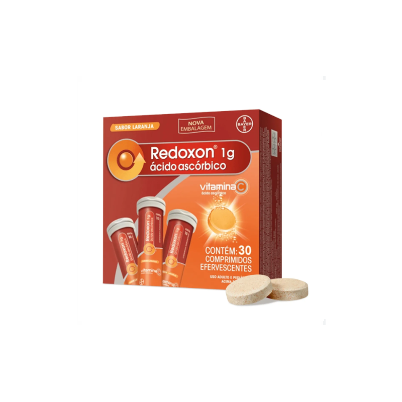 REDOXON 1G COM 3 FRACOS DE 10 COMPRIMIDOS 