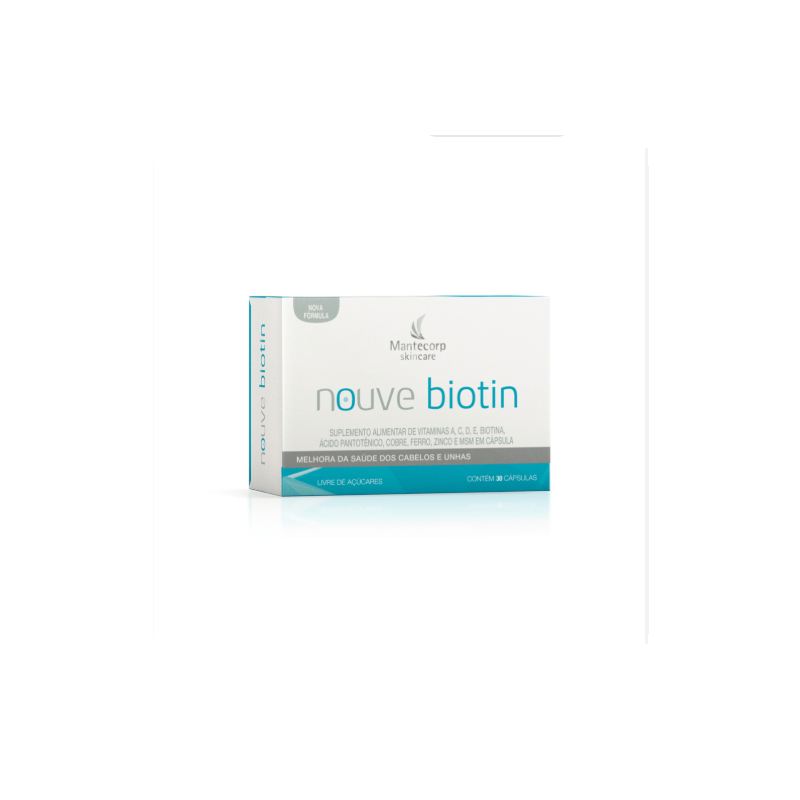 NOUVE  BIOTIN COM 30 CÁPSULAS
