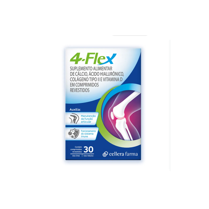 4FLEX COM 30 COMPRIMIDOS REVESTIDOS