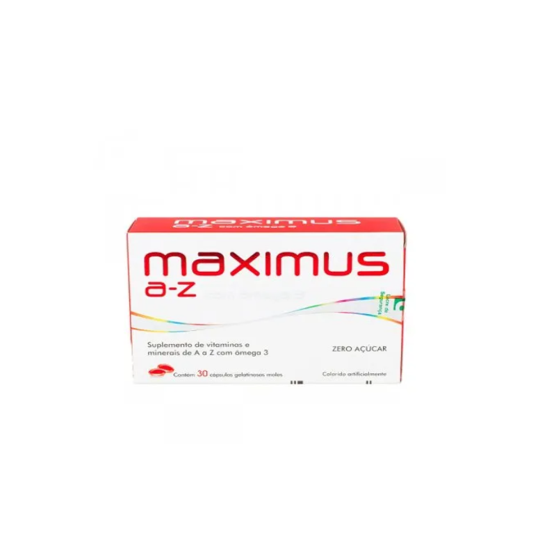 MAXIMUS A-Z COM OMEGA COM 30 CAPSULAS