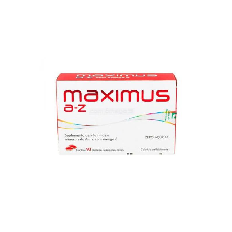 MAXIMUS A-Z COM ÔMEGA 3 COM 90 CÁPSULAS