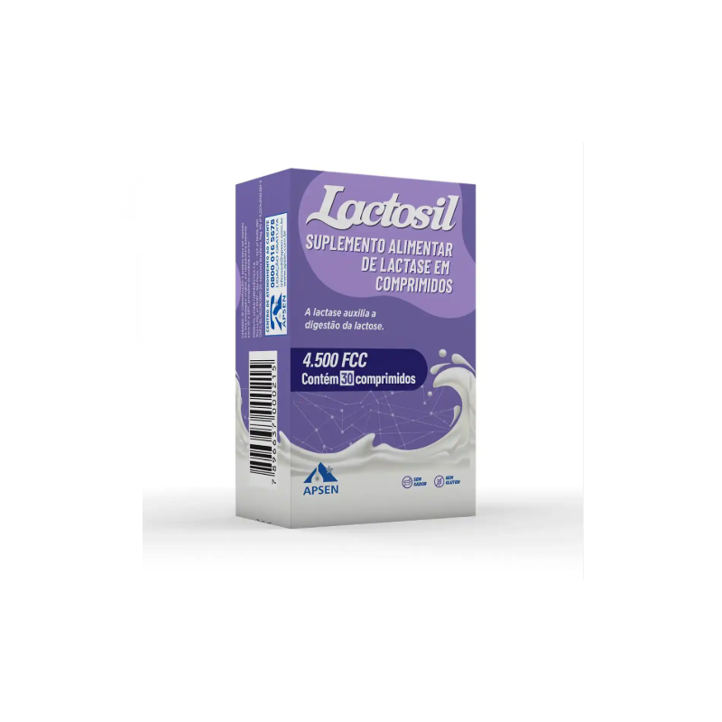 LACTOSIL 4.500 FCC 30 COMPRIMIDOS-APSEN-