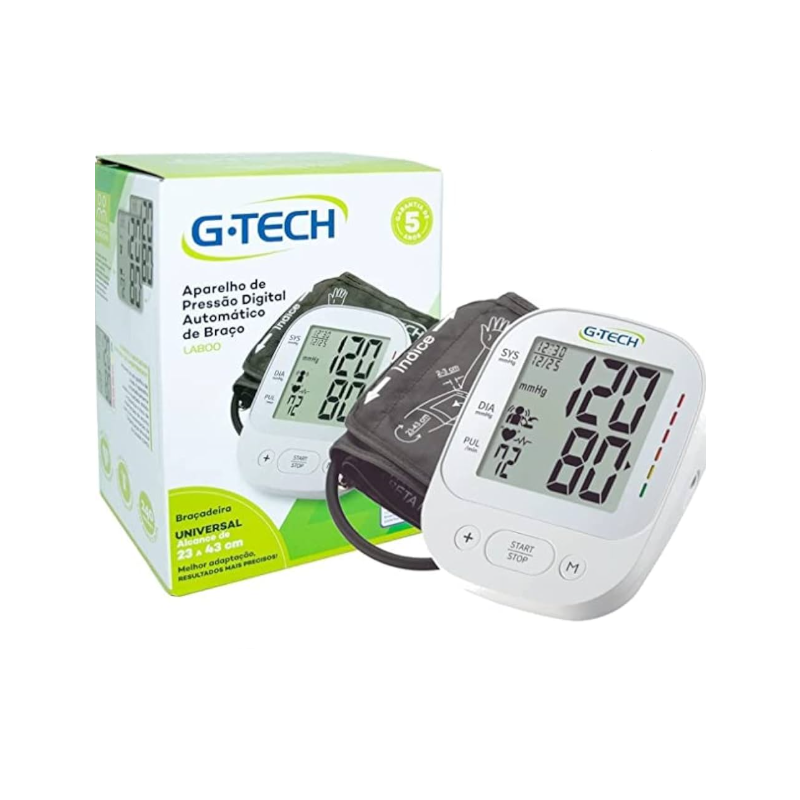 APARELHO DE PRESÃO DIGITAL DE BRAÇO G-TECH LA800 1 UNIDADE