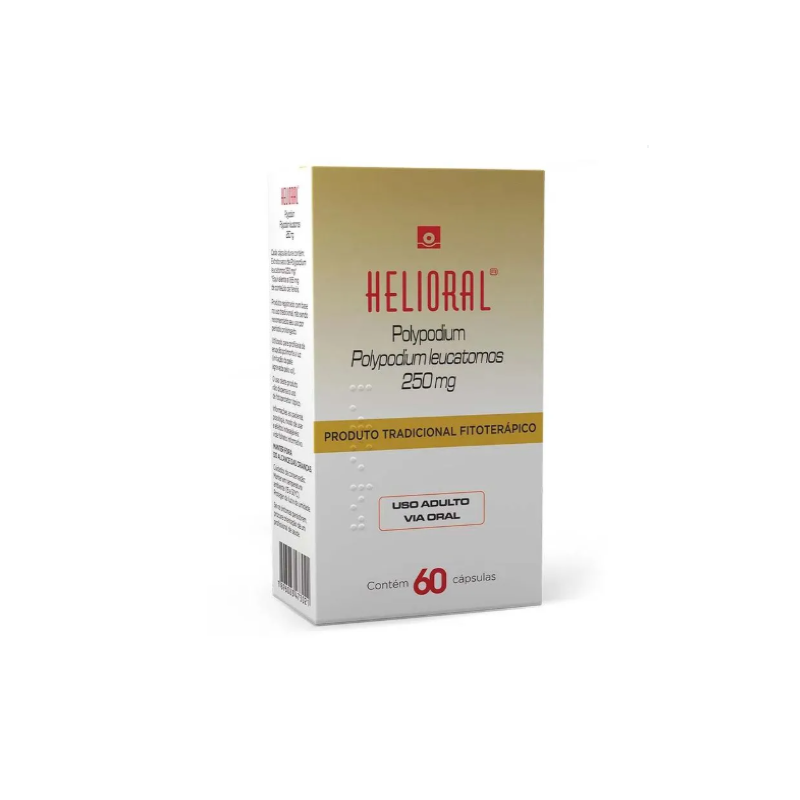 HELIORAL 250MG COM 60 CÁPSULAS