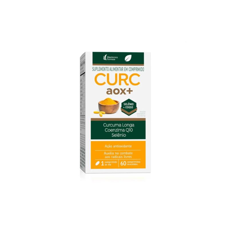 CURC AOX+ CT FRESCO COM 60 COMPRIMIDOS
