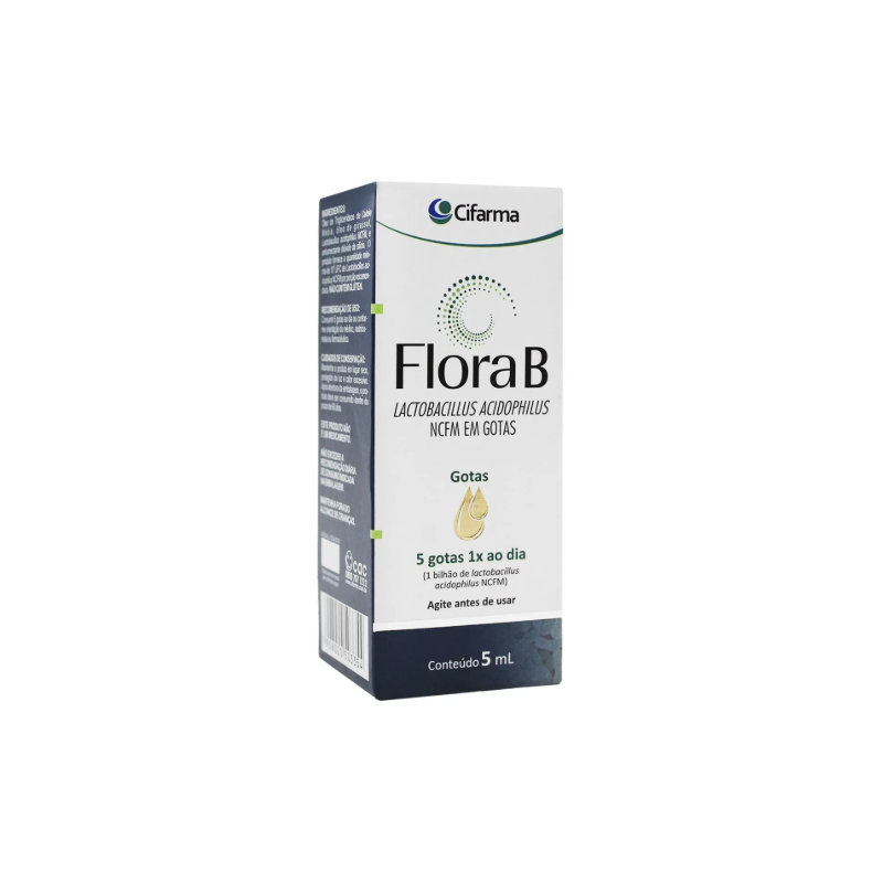 FLORA B GOTAS COM 5ML-CIFARMA-
