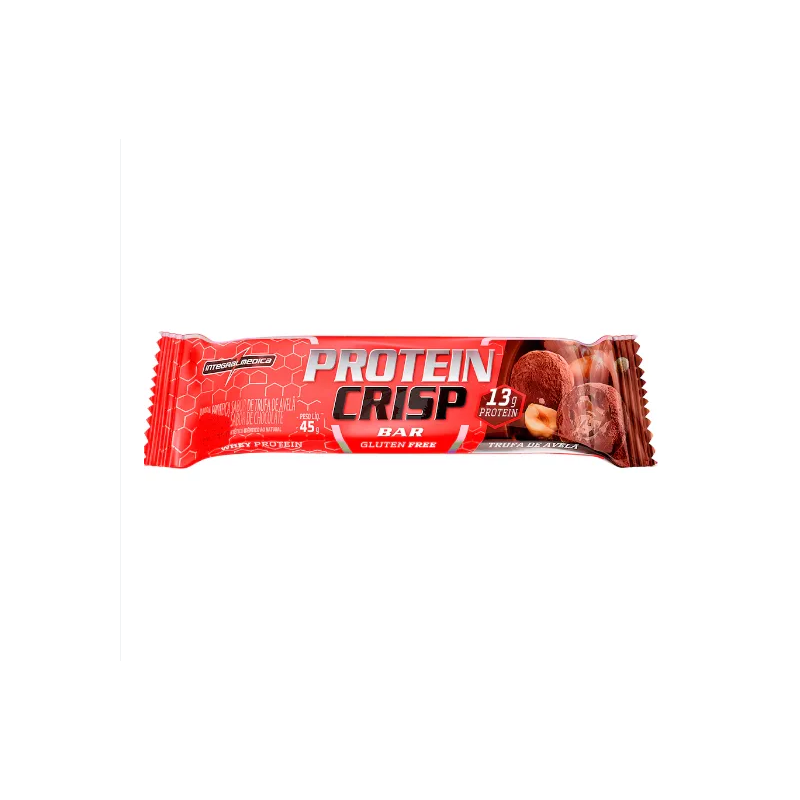 BARRA DE PROTEINA PROTEIN CRISPY AVELÃ 45G