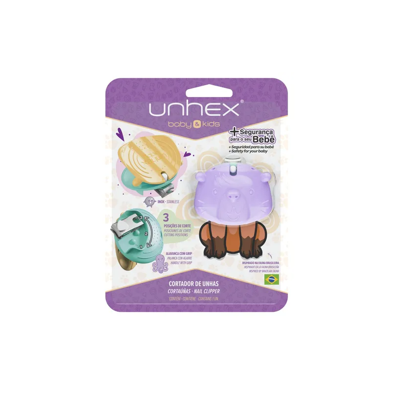 CORTADOR DE UNHAS  BABY MIX UNHEX