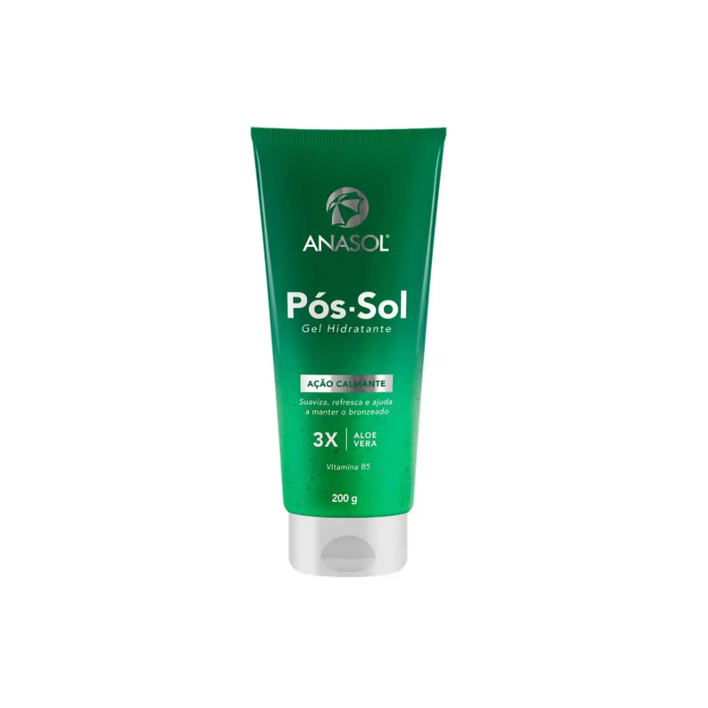 GEL HIDRATANTE ANASOL POS-SOL COM 200 GRAMAS