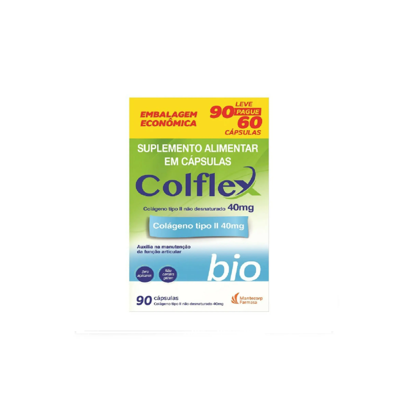 COLFLEX BIO 40NG COM 90 CAPSULAS