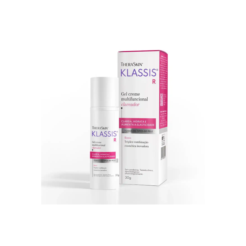 GEL FACIAL MULTIFUCIONAL THERASKIN KLASSIS CLAREADOR 30 - VALIDADE 08/2026