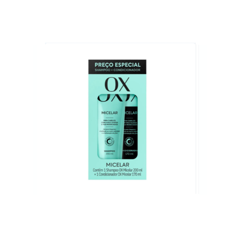 KIT OX MICELAR SAMPOO 200ML+ CONDICIONADOR 170ML