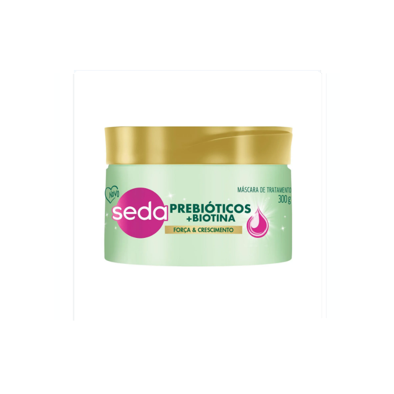 MASCARA CAPILAR SEDA PREBIOTICOS+BIOTINA COM 300G