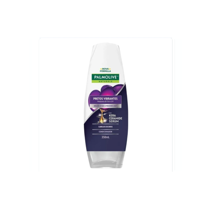 CONDICIONADOR PALMOLIVE PRETOS VIBRANTES COM 350ML