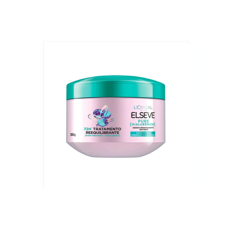 MASCARA ELSEVE REEQUILIBRANTE PURE HIALORONICO 300G