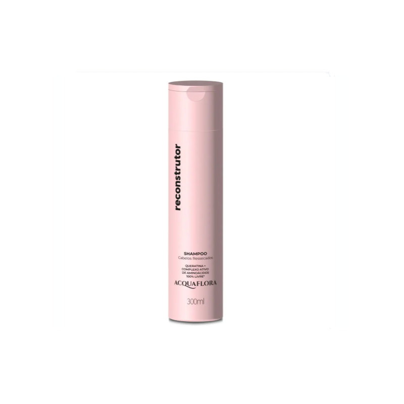 SHAMPOO ACQUAFLORA RECONSTRUTOR COM 300ML