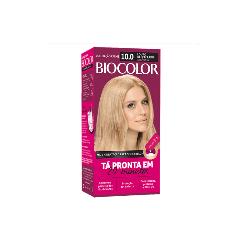 TINTURA BIOCOLOR 10.0 LOURO ULTRAFINO 
