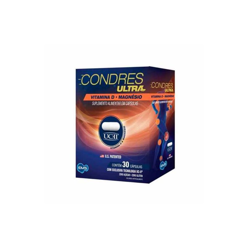 CONDRES ULTRA VITAMINA D MAGNÉSIO COM 30 CÁPSULAS 