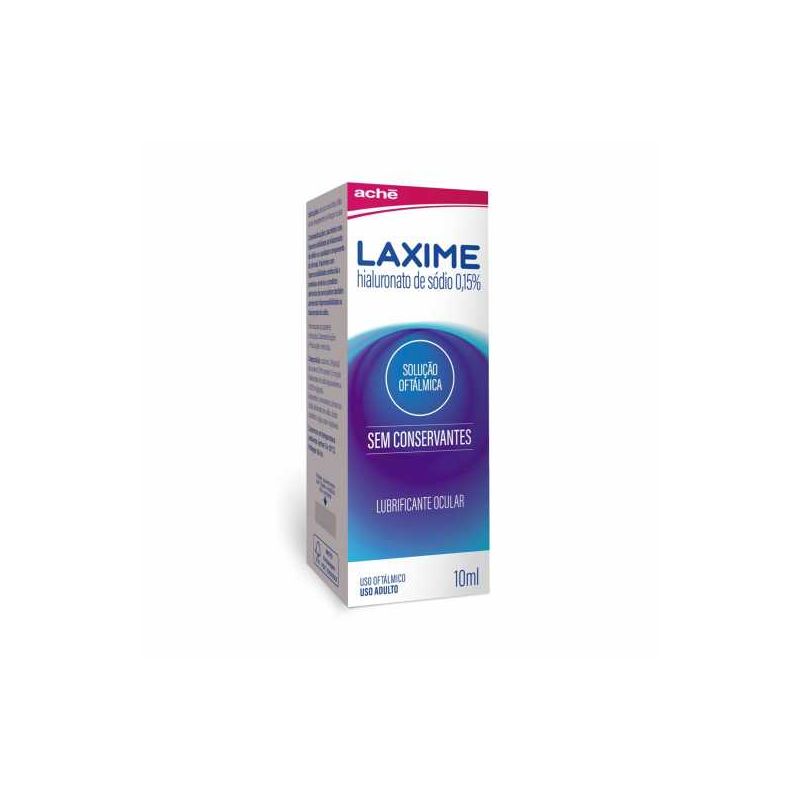 LAXIME LUBRIFICANTE OCULAR  COM 10ML -ACHE-