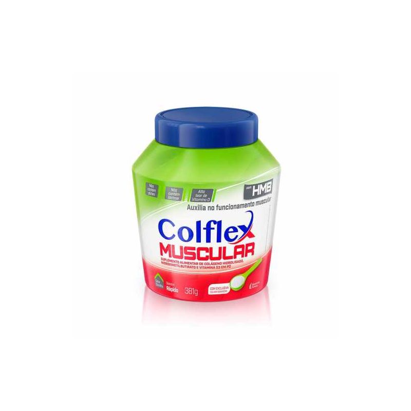 COLFLEX  MUSCULAR SABOR BAUNILHA 381 GRAMAS