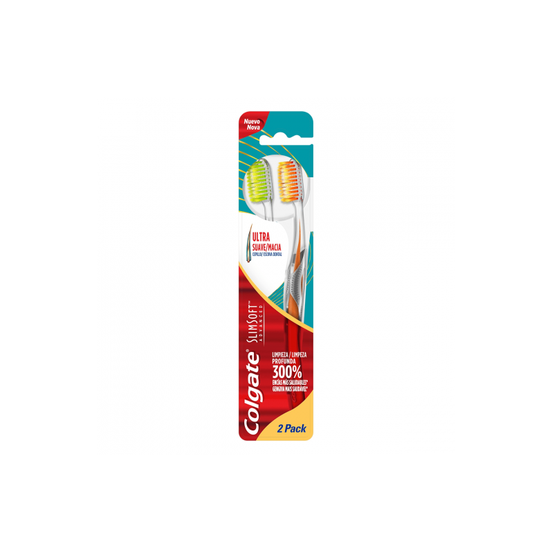 ESCOVA DENTAL COLGATE SLIM SOFT ADVANCED ULTRA MACIA 2 UN