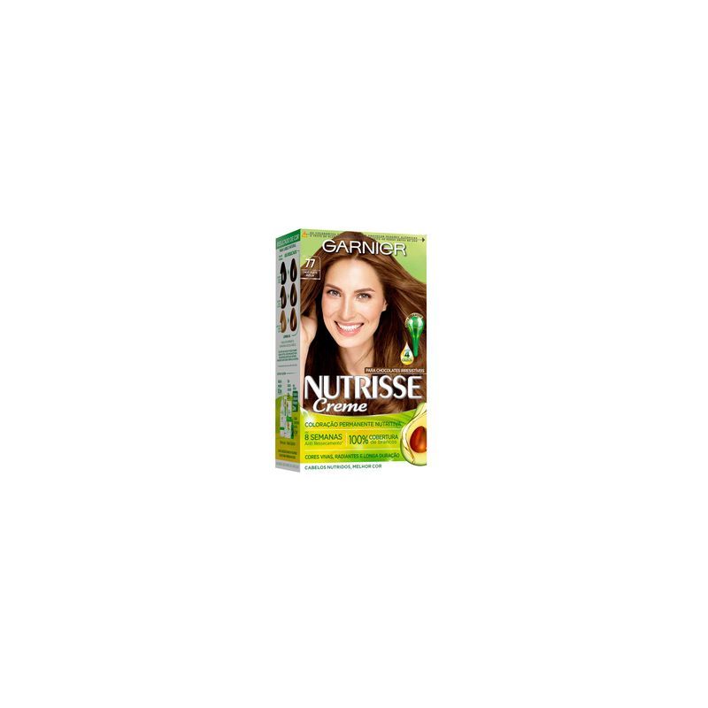 TINTURA NUTRISSE 77 CHOCOLATE AVELÃ 