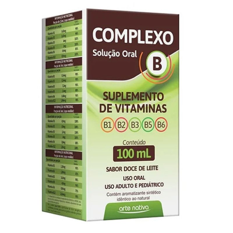 COMPLEXO B 100ML VITAMINAS 