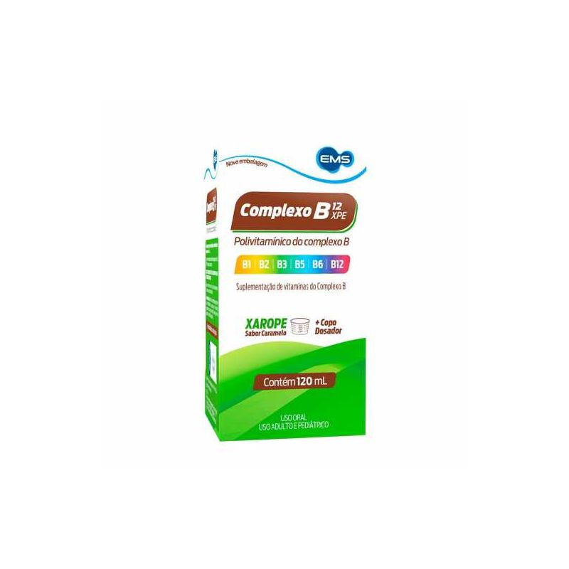COMPLEXO B XAROPE COM 120ML