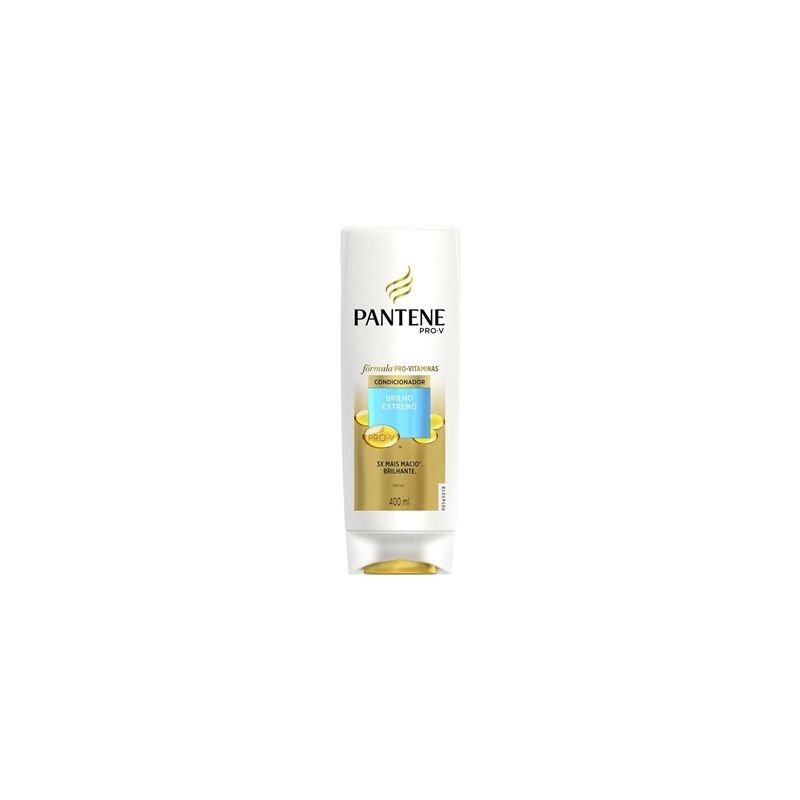CONDICIONADOR PANTENE EXTRA BRILHO COM 400ML
