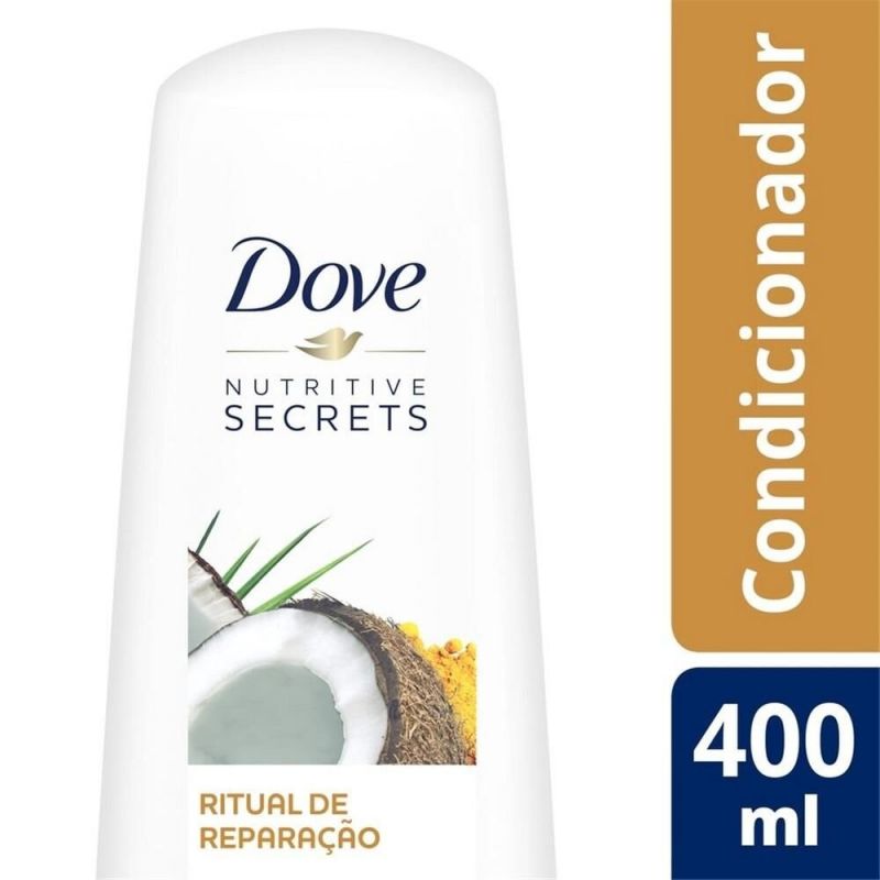 CONDICIONADOR DOVE RITUAL DE REPARAÇÃO ÓLEO DE COCO 400 ML