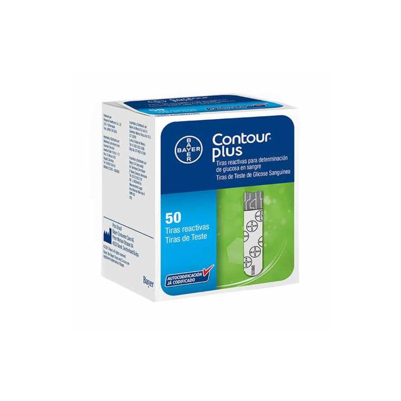 CONTOUR PLUS COM 50 TIRAS