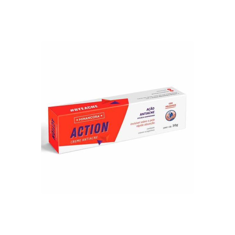 MINANCORA CREME ACTION ANTIACNE COM 30 GRAMAS